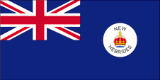 Flagge der Britischen Verwaltung 1906-1953