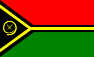 Nationalflagge Vanuatus