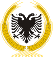 Wappen coat od arms Albanien Albania