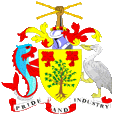 Wappen coat of arms Barbados