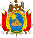 Wappen coat of arms Bolivien Bolivia