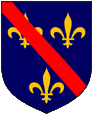 Wappen arms crest blason Armagnac de Bourbon
