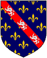 Wappen arms crest blason Bourbon-la-Marche Marche La Marche