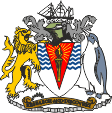 Wappen coat of arms BAT B.A.T. British Antarctic Territory Britisches Antarktis-Territorium