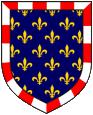 Wappen arms crest blason Karl der Schöne Charles the Fair Charles le Bel Marche La Marche