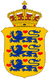 Wappen coat of arms Dänemark Denmark Danmark 