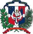 Wappen coat of arms Dominikanische Republik Dominican Republic