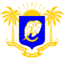 Wappen coat of arms Elfenbeinküste Ivory Coast Côte d'Ivoire