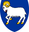 Wappen coat of arms Färöer Færøerne Føroyar Inseln Faroe Islands