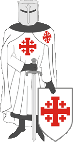 Ritter Mantel Umhang Kleidung Bekleidung Orden vom Heiligen Grab Order Holy Grave