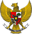 Wappen coat of arms Indonesien Indonesia