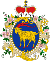 Wappen blazon coat of arms Markgrafschaft Margraviate Istrien Istria Istra