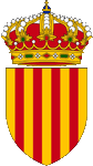 Wappen coat of arms Katalonien Catalonia Catalunya Catalonha Cataluña