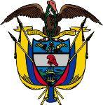 Wappen Kolumbien coat of arms Colombia
