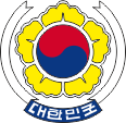 Wappen coat of arms Südkorea South Korea