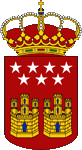 Wappen coat of arms Autonome Gemeinschaft Autonomous Community Madrid