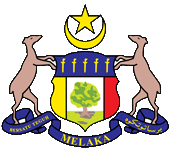 Wappen Coat of Arms Malacca Malakka Melaka