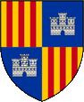 Wappen coat of arms Königreich Mallorca Kingdom of Majorca