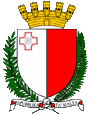 Wappen Coat of arms blazon Malta