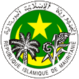 Wappen Siegel coat of arms seal Mauretanien Mauritania
