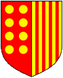 Wappen arms crest blason Béarn Montcada Moncada Moncade