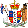 Wappen coat of arms Neuseeland New Zealand
