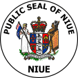 Wappen coat of arms Siegel seal Niue