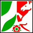 Wappen coat of arms Nordrhein-Westfalen-Zeichen Logo North Rhine-Westphalia Sign