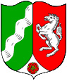 Wappen coat of arms Nordrhein-Westfalen NRW North Rhine-Westphalia