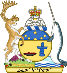 Wappen coat of arms Kanada Provinz Canada Territorium Territory Nunavut