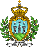 Wappen coat of arms San Marino Saint-Marin