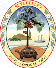 Badge Abzeichen Wappen coat of arms Seychellen Seychelles Séchelles Seschellen