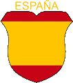 Wappen coat of arms Spanien Spain Espagne España Blaue Division División Azul Spanische Legion Legión Española de Voluntarios