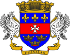 Wappen Coat of Arms Saint-Barthélemy Saint St. Barthélemy St. Barth Collectivité d'Outre-Mer de St. Barthélemy