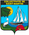 Wappen coat of arms blason armoriaux Saint Martin Saint-Martin Saint St. Martin Collectivité d’outre-mer de Saint-Martin