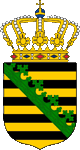Wappen coat of arms Herzogtum Duchy Sachsen-Coburg-Saalfeld Sachsen Saxony Coburg Saalfeld Saxony-Coburg-Saalfeld