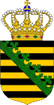 Wappen coat of arms Herzogtum Duchy Sachsen-Weimar-Eisenach Saxony-Weimar-Eisenach Saxony Weimar Eisenach
