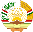 Wappen coat of arms Republik Republic Tajikistan Tadschikistan Tadshikistan Tadjikistan Tojikiston