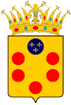Wappen Herzogtum Toskana arms Duchy of Tuscany stemma Grand Duchy Ducato Granducato Firenze Toscana