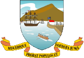 Wappen coat of arms Badge Abzeichen Emblem Trinidad Britisch British Colonial Trinidad und Tobago and Tobago