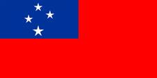 ältere Nationalflagge Westsamoas