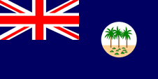 Nationalflagge Westsamoas 1922–1962