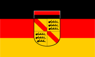 Flagge Fahne flag Württemberg-Baden Wuerttemberg-Baden Württemberg Baden Dienstflagge state flag official flag