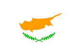 Flagge, Fahne, Zypern, Südzypern